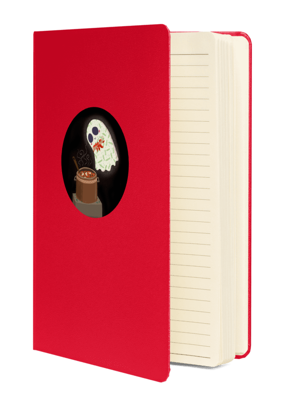 Little Ghost Chili Chef - Recipe Book - Hardcover Notebook product image (5)