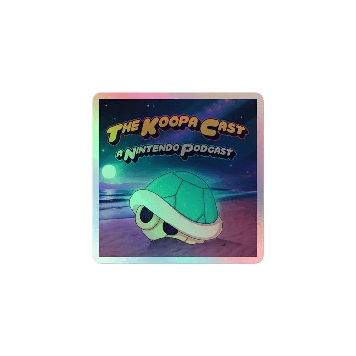 The Koopa Cast Holographic Sticker product image (1)