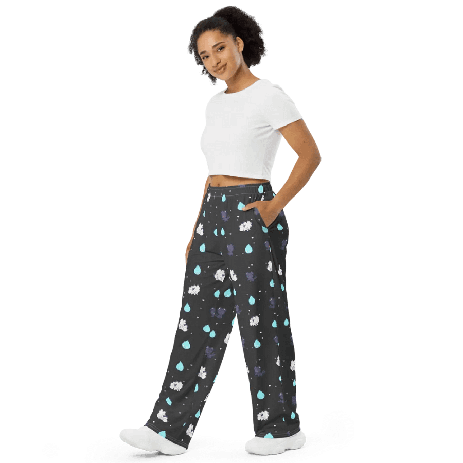 meiya, meinya & wisps black pajama pants product image (4)