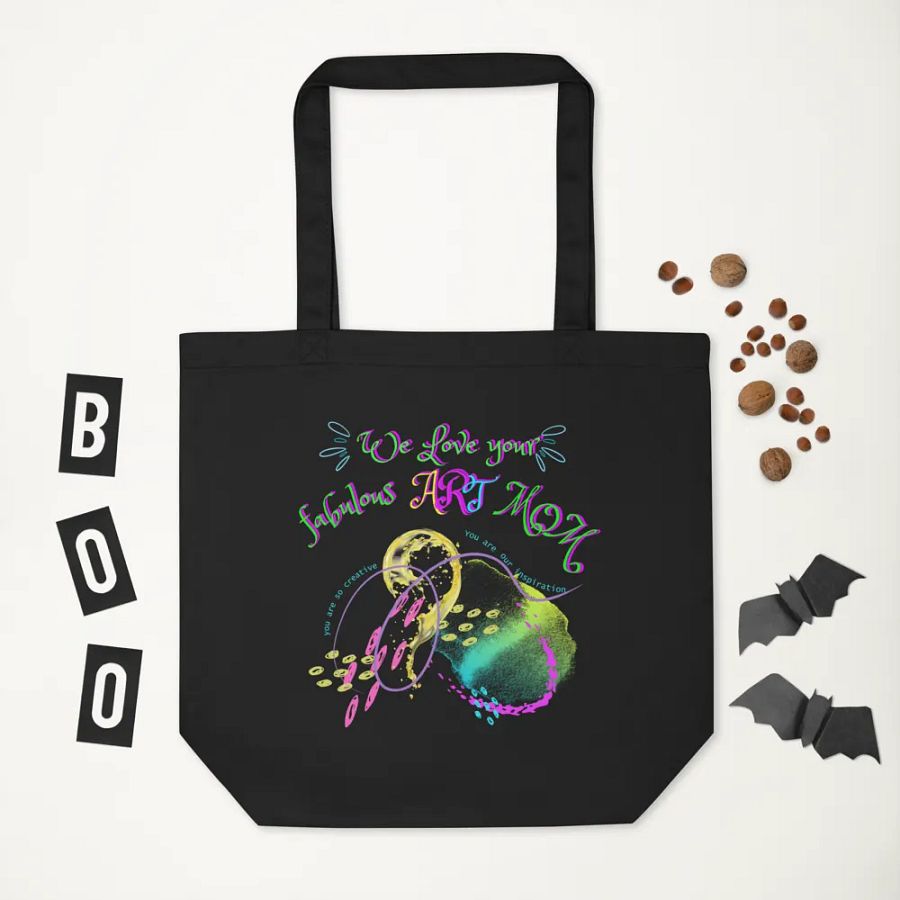 I love fabulous art mom tote bag product image (2)