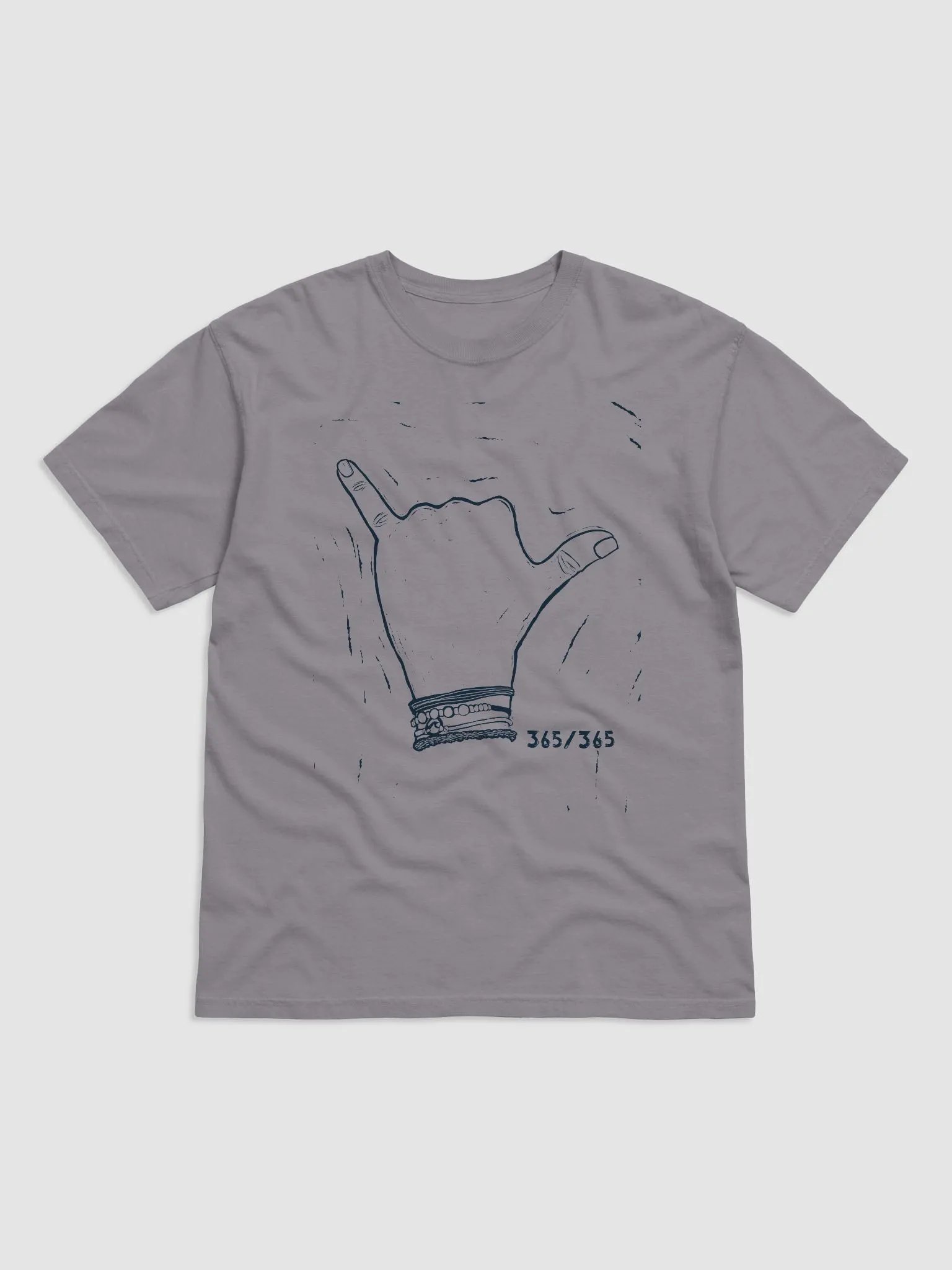 Linocut Hang Loose Short Sleeve Shirt product image (1)