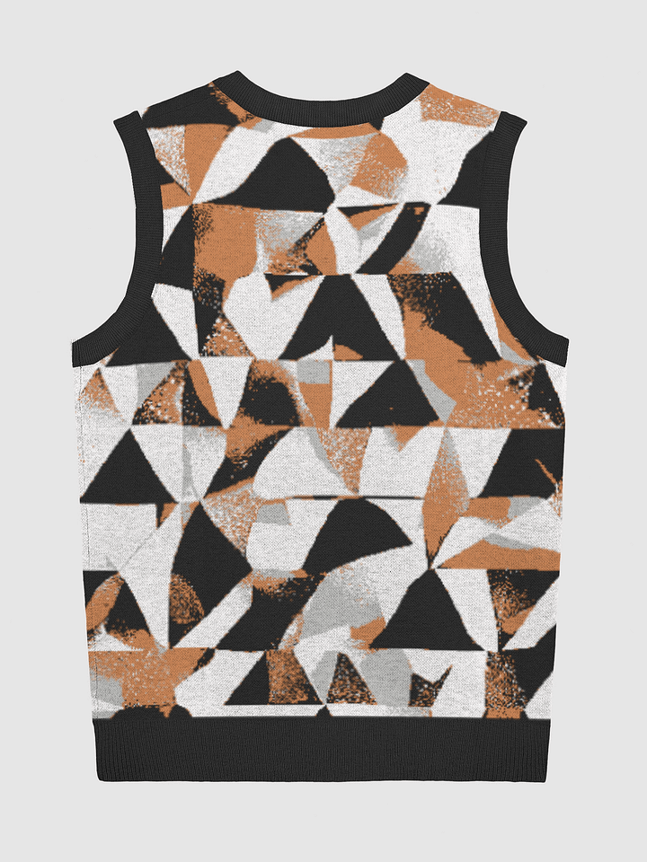 Geometric Elegance V-Neck Vest (Exclusive) product image (2)