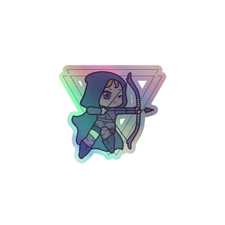 Legacy Warrior Holographic Sticker product image (1)