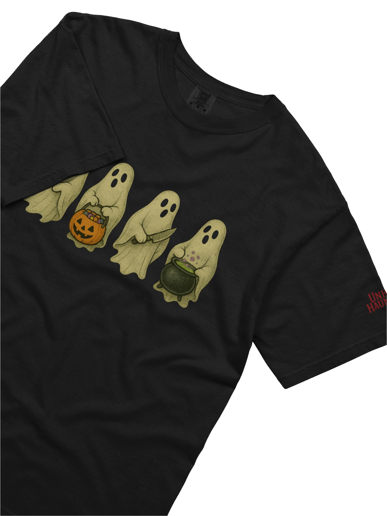 Unholy Hauntings HC Ghost Tee product image (5)
