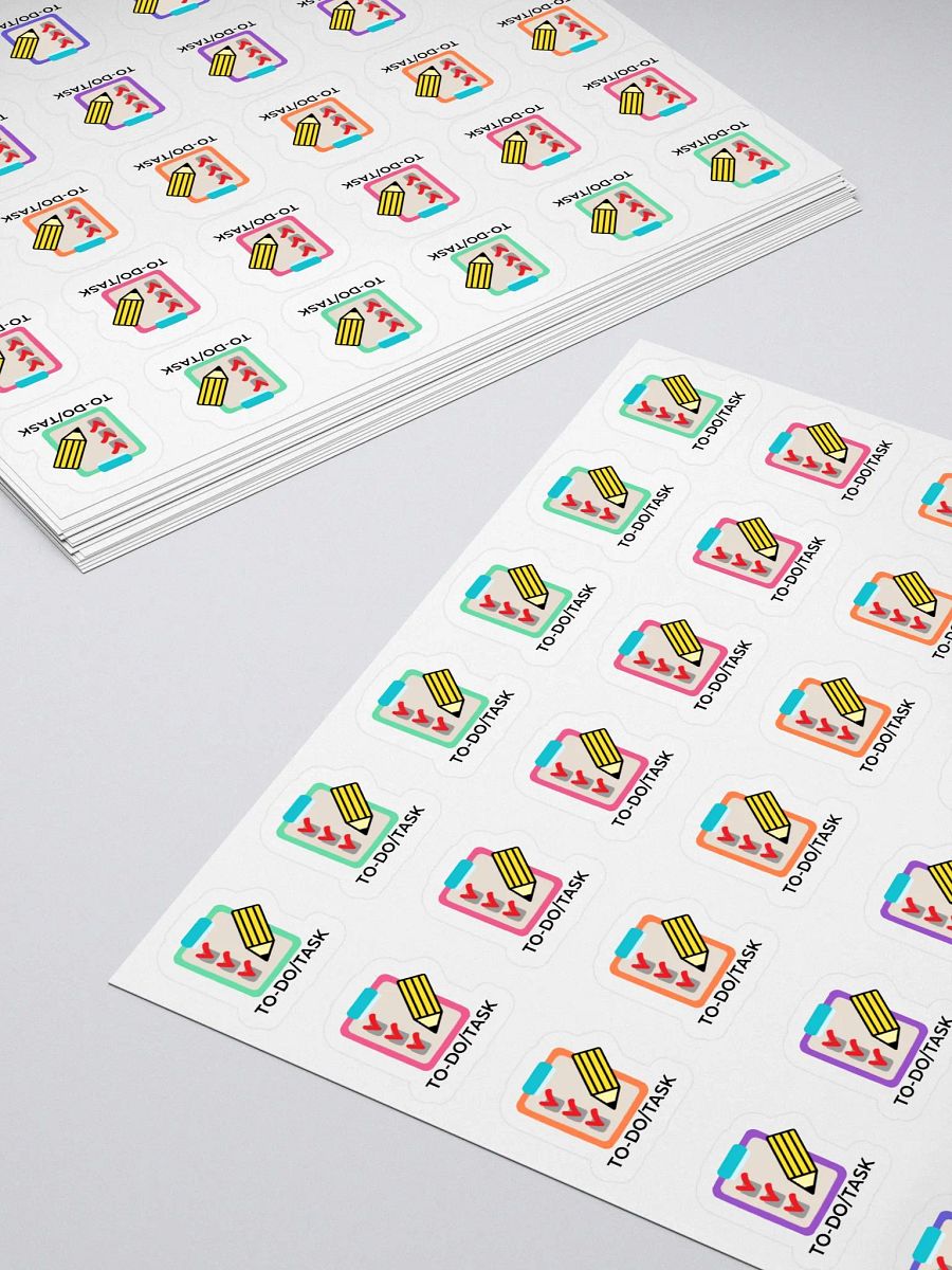 To-Do Task Stickers – Hand-Drawn, Functional Planner Stickers for Work, and Office Organization product image (4)