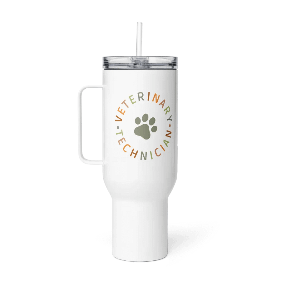 "Veterinarian technician" Travel Mug with a Handle product image (20)
