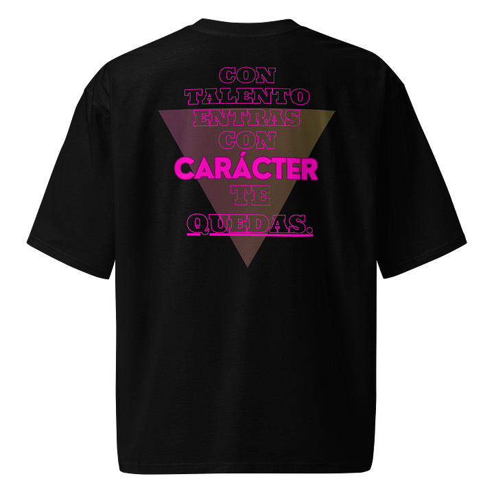 Talento y Caracter UNISEX eight22 Custom Oversized Pink product image (1)