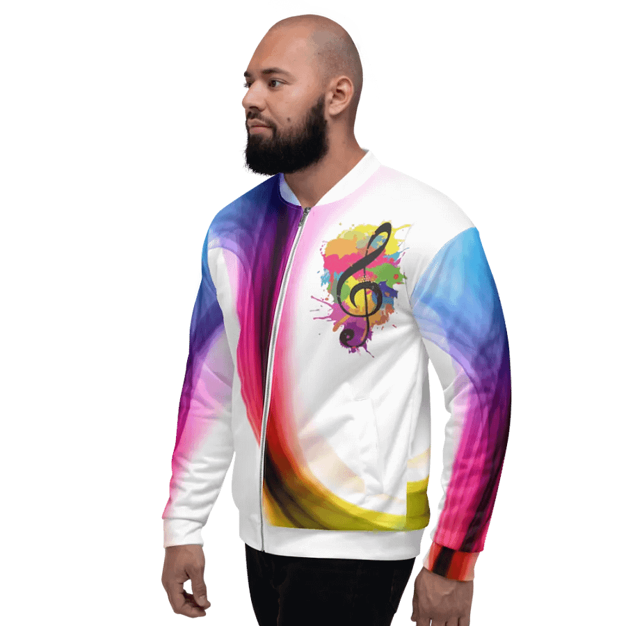 Music themed jacket product image (4)