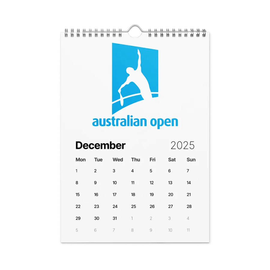 2025 Australian Open Wall Calendar product image (4)