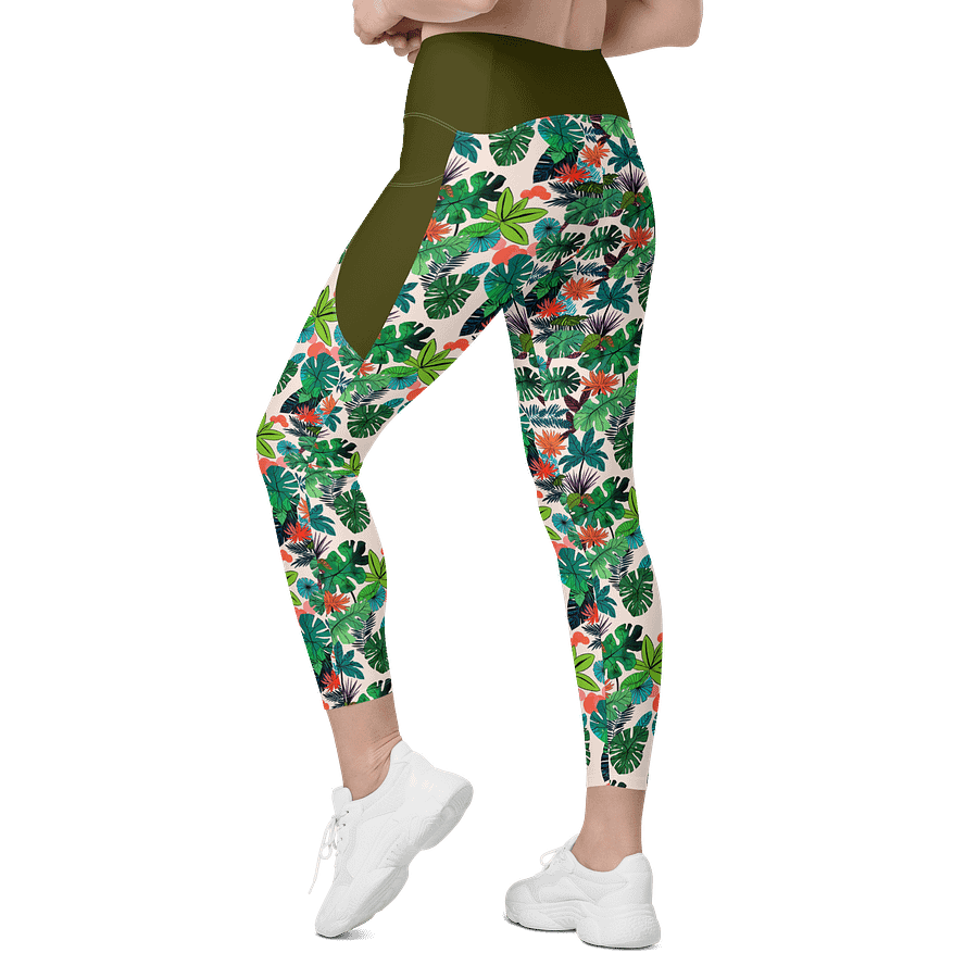 Tropical Leggings with Pockets product image (9)