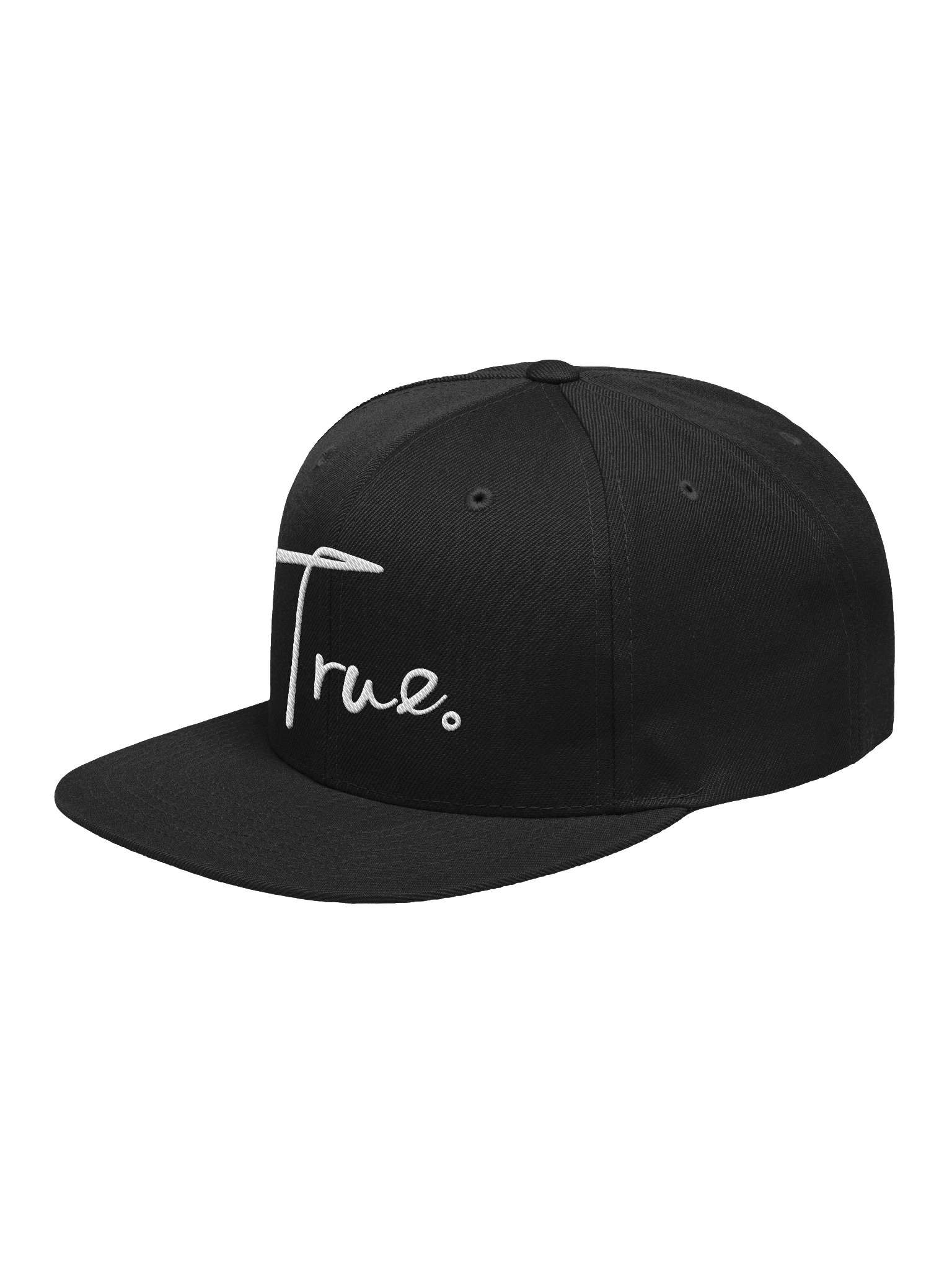 Cast Snapback — in Black + Whisper White product image (3)