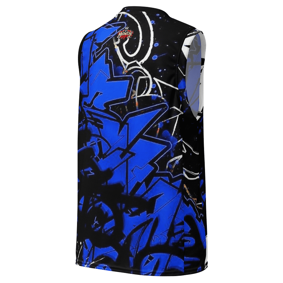 Urban Graffiti Basketball Jersey product image (5)