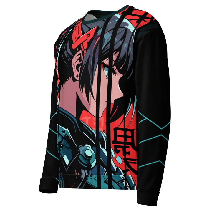 Crimson Guardian All-Over Print Sweatshirt product image (1)