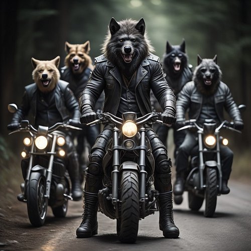 When using AI art for inspiration for my WEREWOLF TiTAN MC pack, i have to be more careful of my wording!
So I present to you...