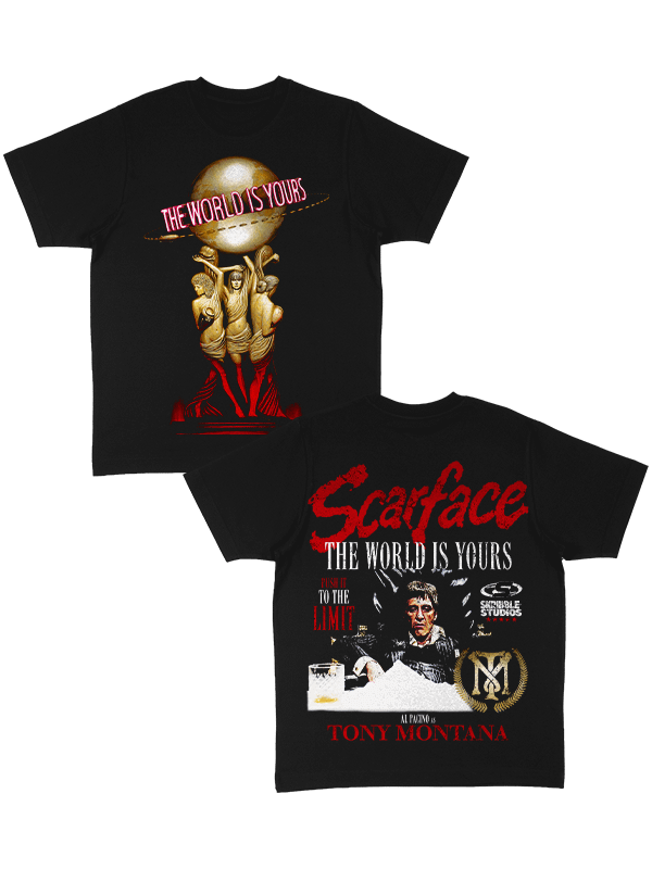 Skribble Studios The World Is Yours Luxury Tee product image (1)