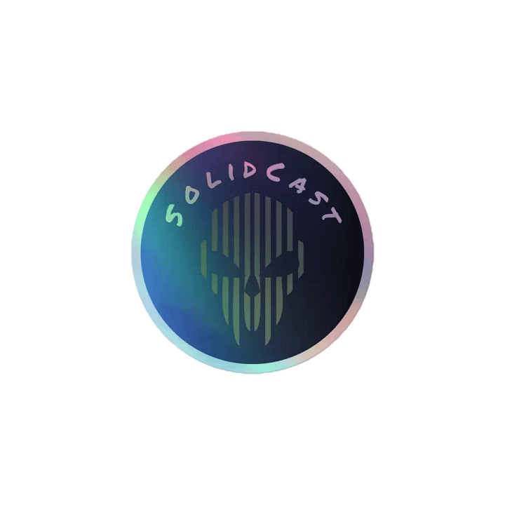 SolidCast Holographic Sticker product image (1)