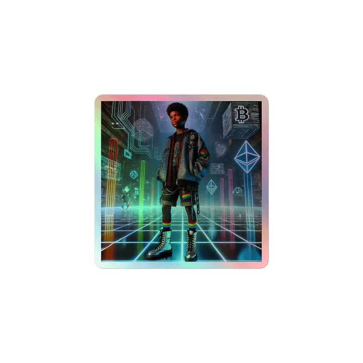 Meta Kid #3 Holo. Sticker product image (1)