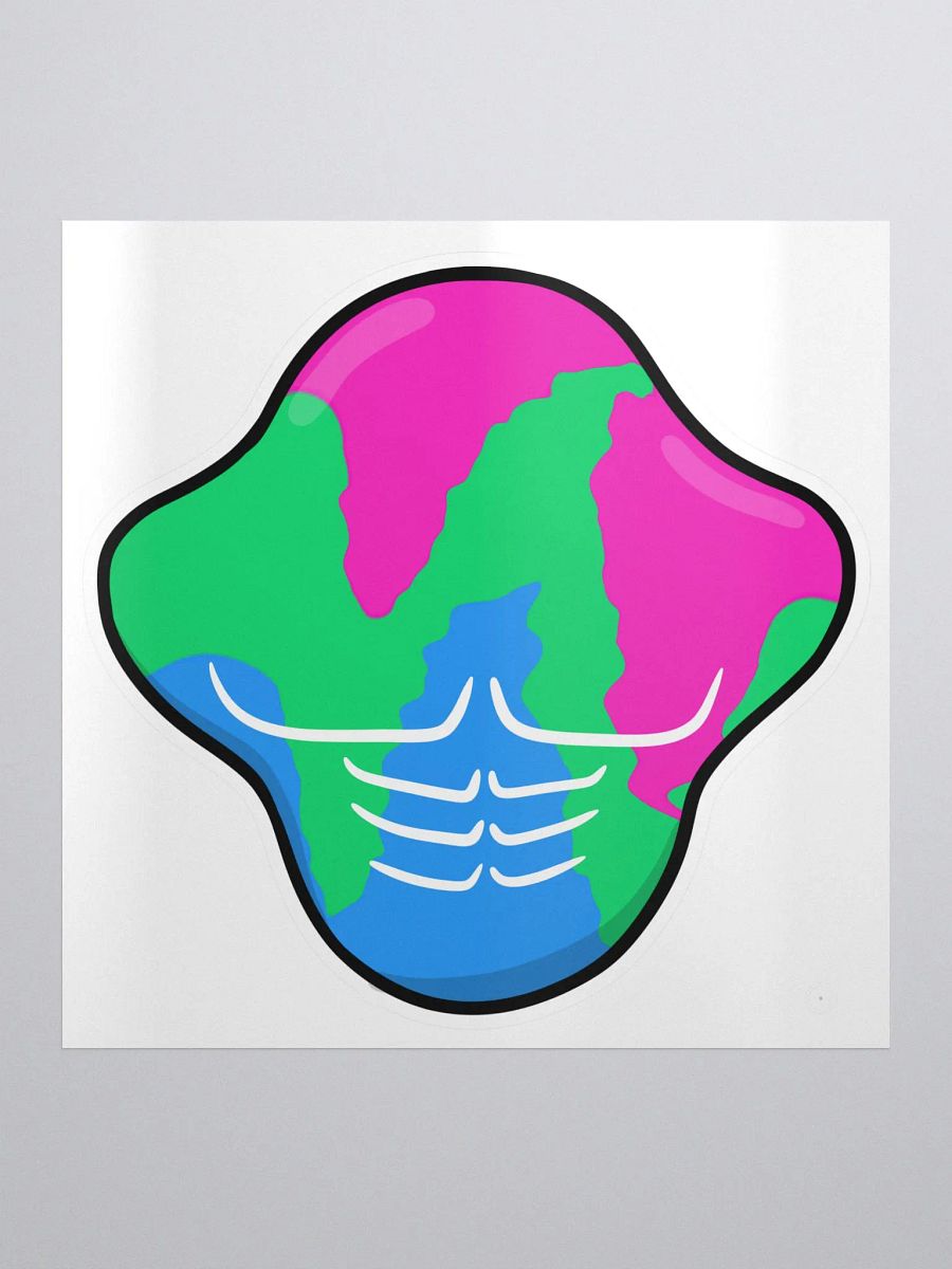 Polysexual Buff Tato Sticker product image (1)