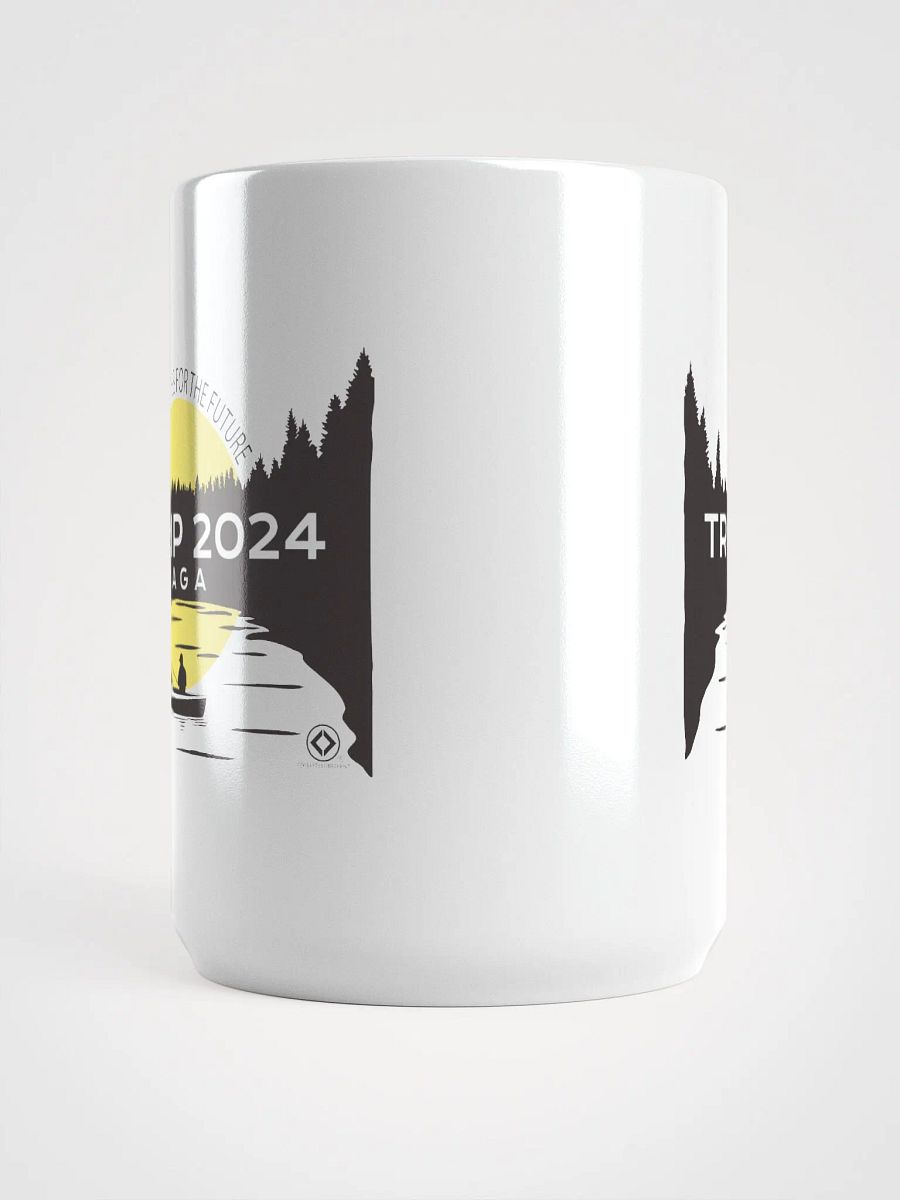 Trump 2024 Fishing Sunset Coffee Mug product image (5)