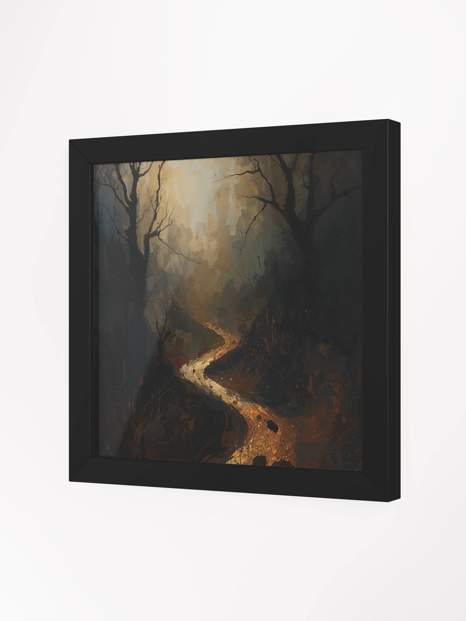 The Golden Path Framed Print product image (9)