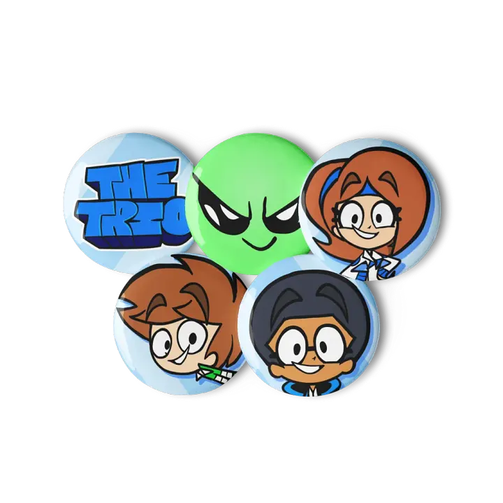The Trio Pin Buttons Set product image (1)