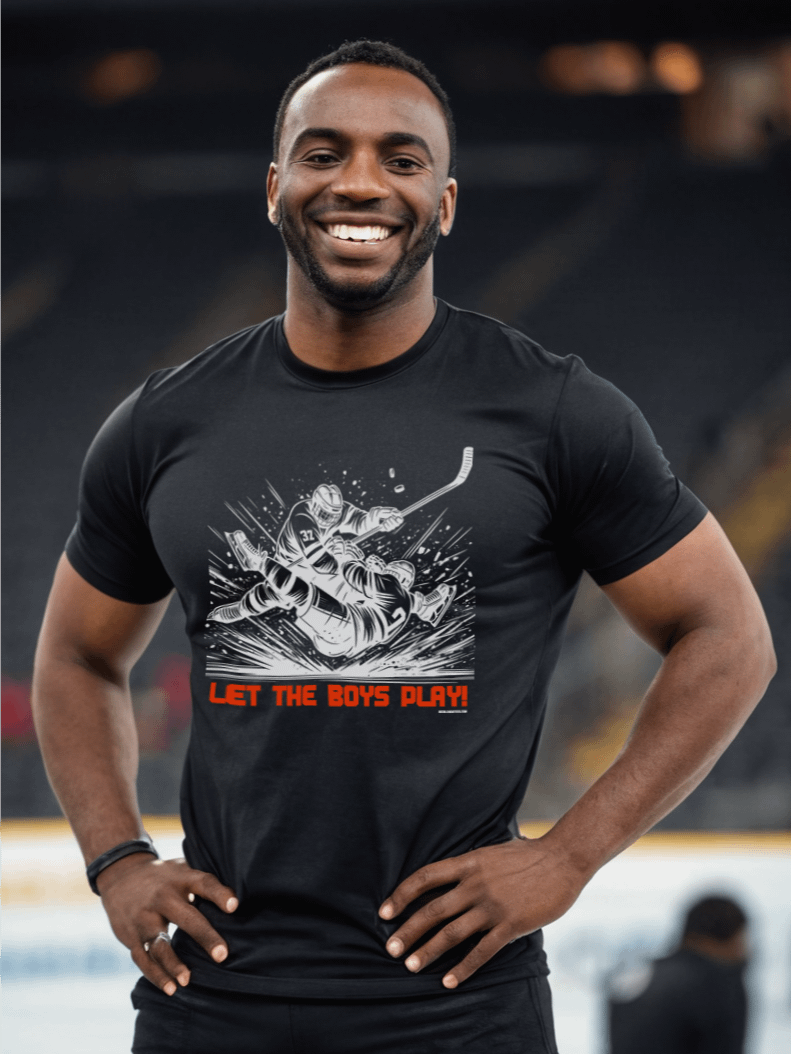 Funny Hockey T-Shirt – Let the Boys Play – Beer League Hockey Shirt for Men – Gift for Hockey Players & Fans product image (1)