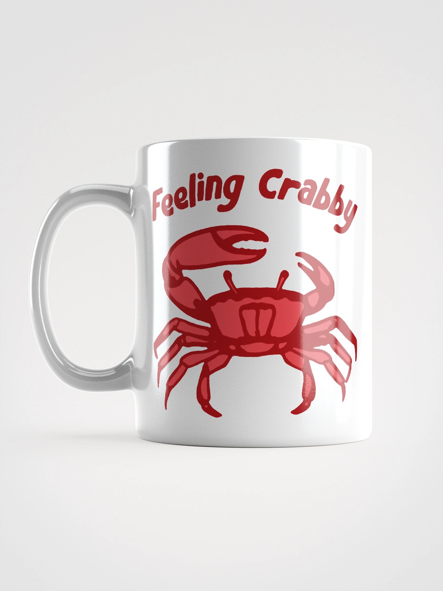 Feeling Crabby White Glossy Mug product image (1)
