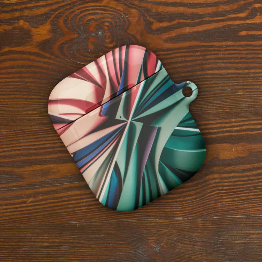 Flowing Lines Coral AirPods® Case product image (8)