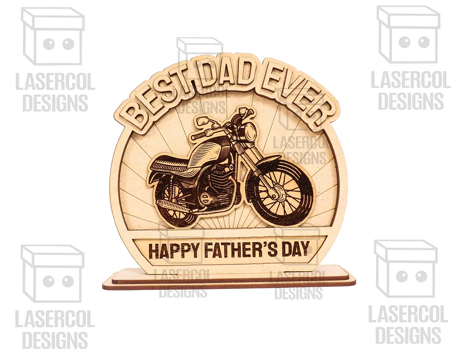 Father's Day Gift Plaque Bundle (Set 1-2) - Laser Cut Files product image (2)