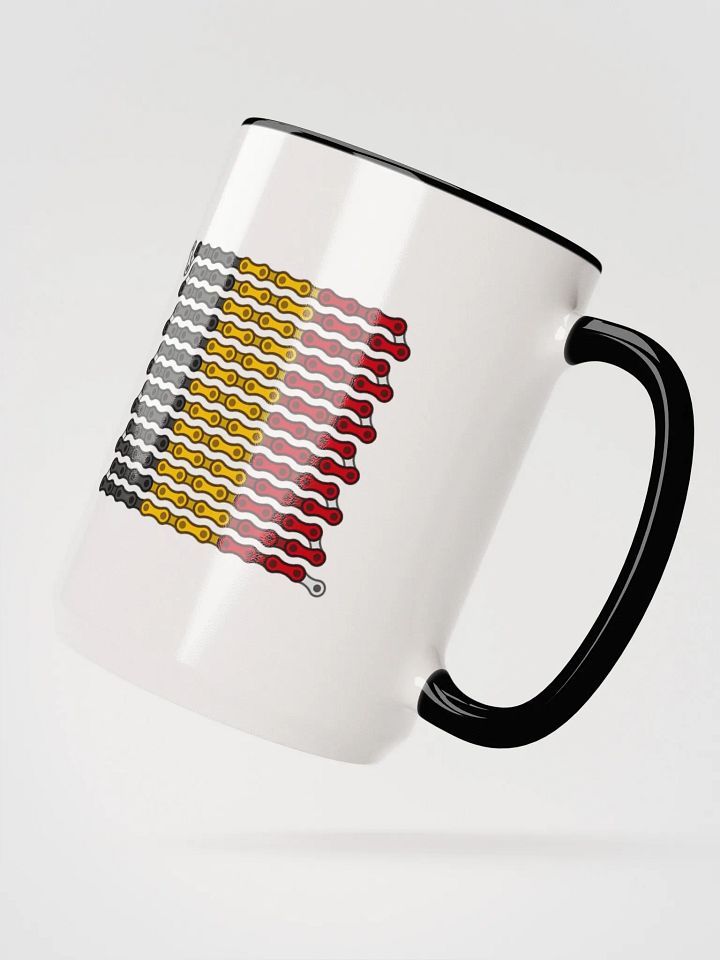 Belgium Bike Chain Flag Coffee Mug product image (2)