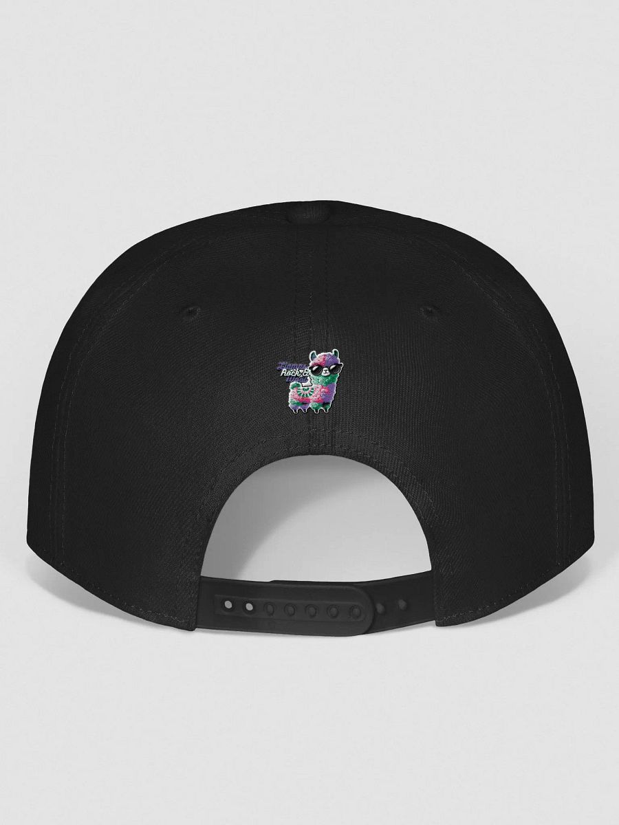Llamas Rock & Wool (Otto Wool Blend Snapback Cap) product image (2)