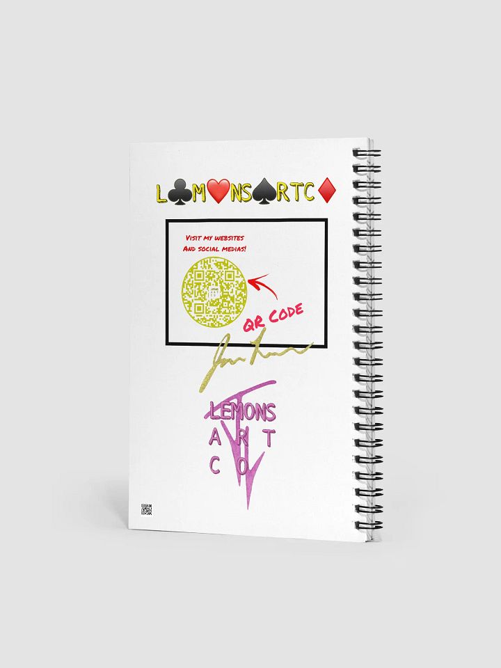 The Ragin' Cajun Gambler Spiral Notebook product image (2)