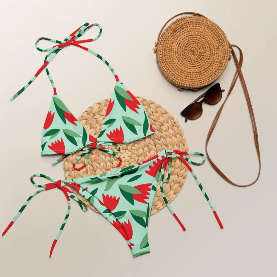 Blossom Breeze Recycled Bikini Set product image (8)