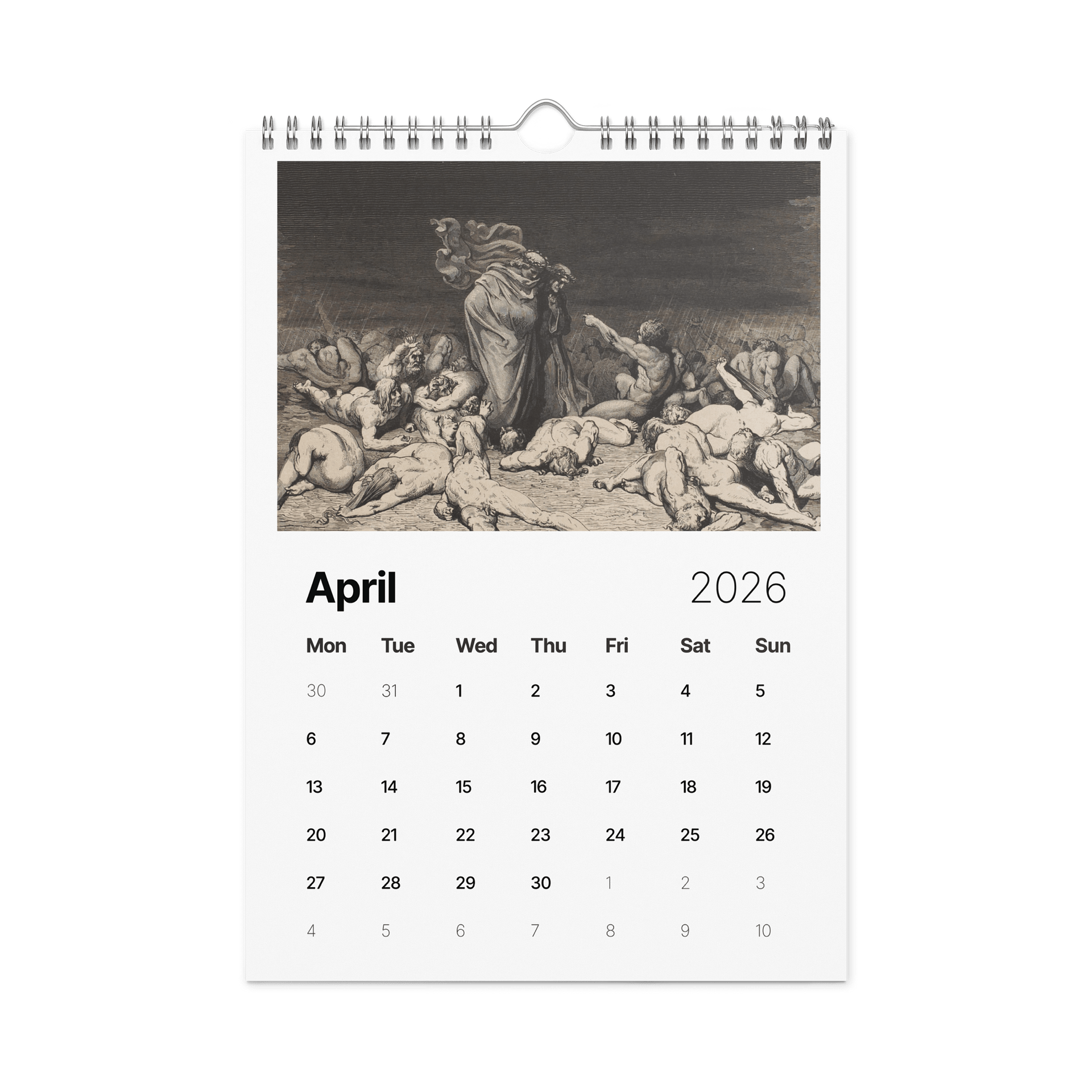 INFERNO 2026 calendar! product image (5)