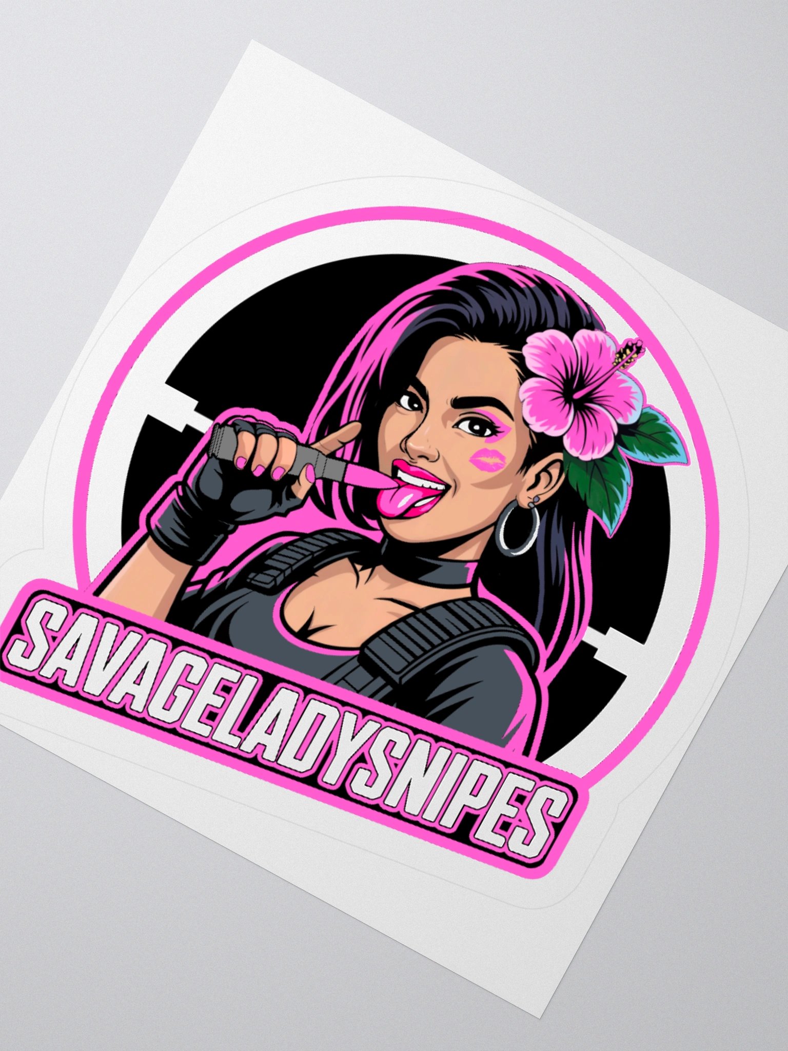 Savage Lady Snipes Sticker product image (5)