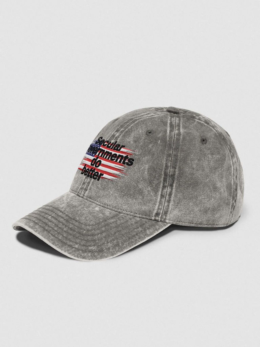 Secular Governments Do Better - Hat product image (6)