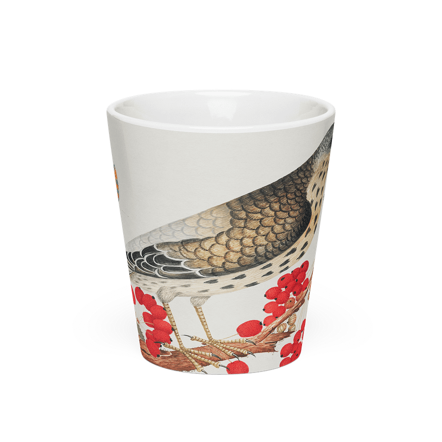 Vintage Bird and Berries Latte Mug product image (3)