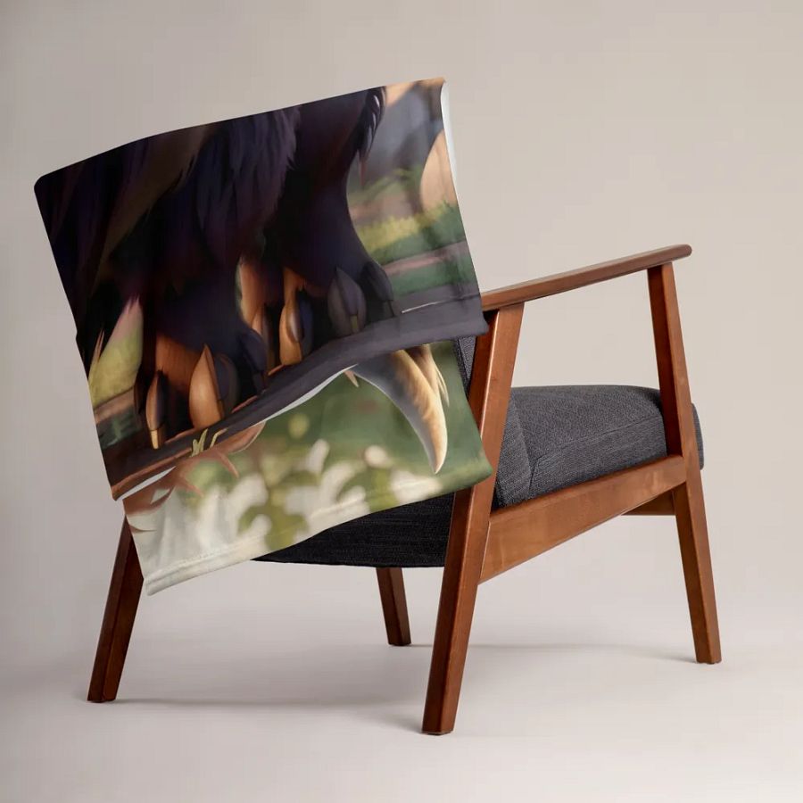 Endangered Species - Mexico - Bison Throw Blanket product image (5)