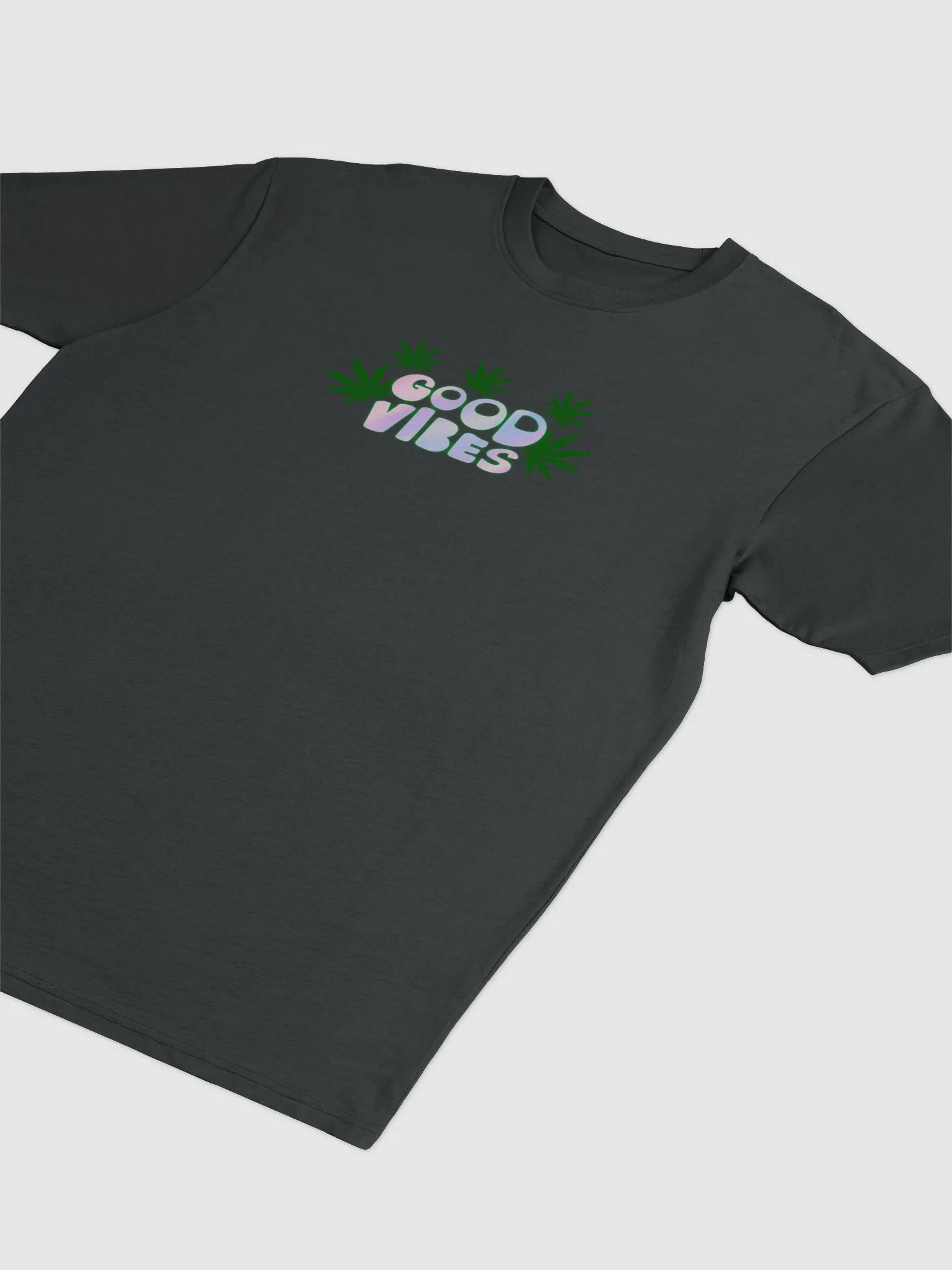Good Vibes Cannabis Leaves Men's Tee product image (3)