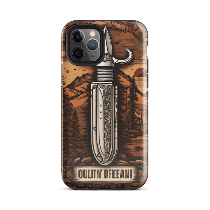 Rustic Dagger Sunset iPhone® Tough Case product image (25)