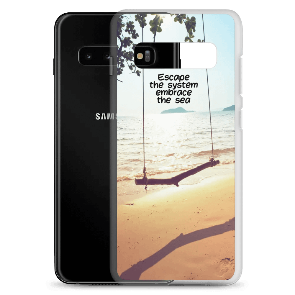 Sea Escape Samsung® Clear Case product image (9)