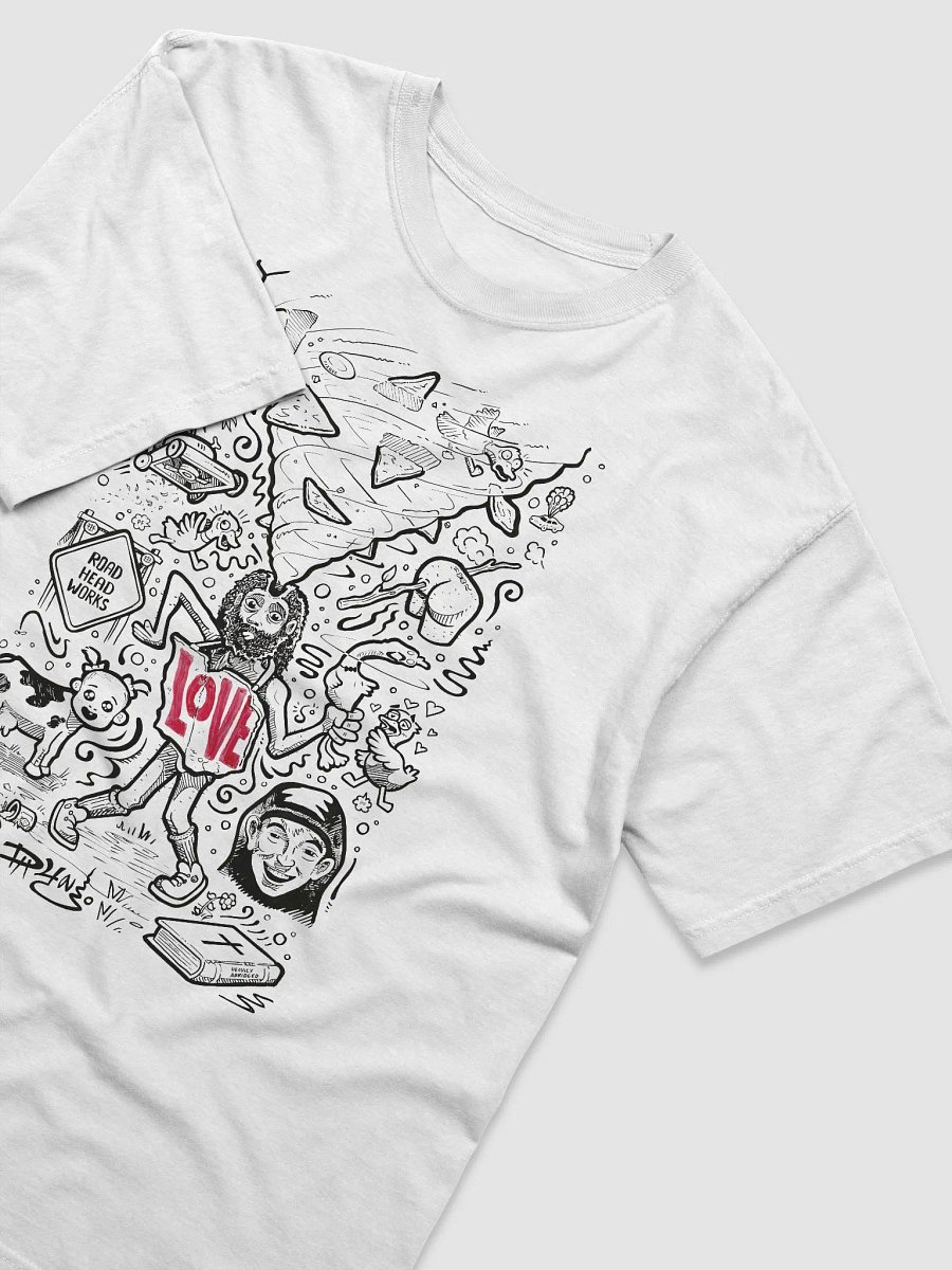 Homage to Vine DaynoART White Tee product image (1)