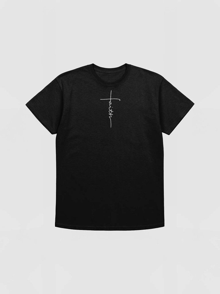 Faith T Shirt Gym Clothing Bodybuilding Training Workout Exercise Boxing MMA Top product image (1)