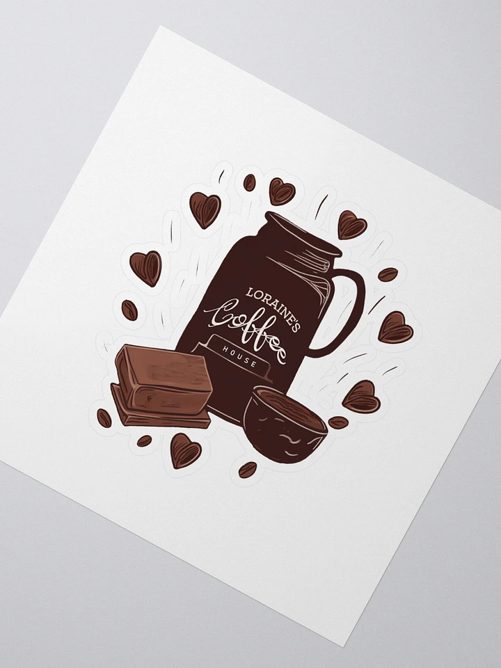 Limited Time Loraine's Coffee House Sticker product image (1)