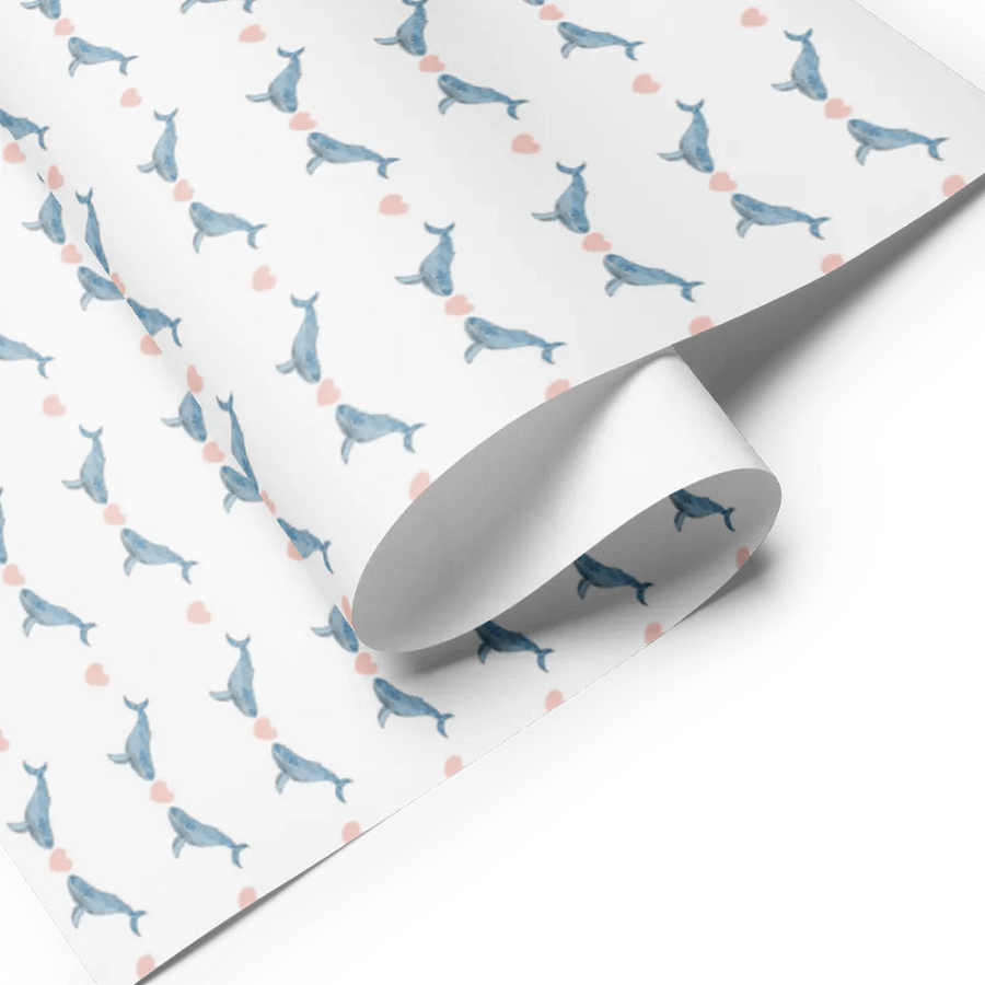 Humpback Whale Wrapping Paper product image (4)