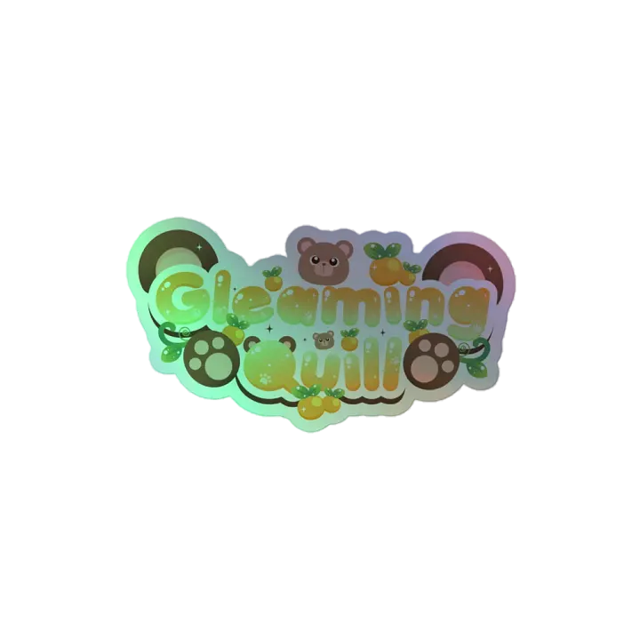 Holographic Logo Sticker product image (2)