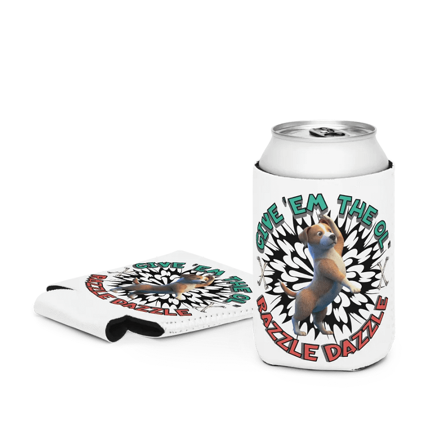 Razzle Dazzle Dog Canine Can Cooler product image (3)