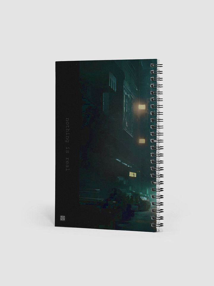 "falling fwd" Grid Paper Notebook product image (2)