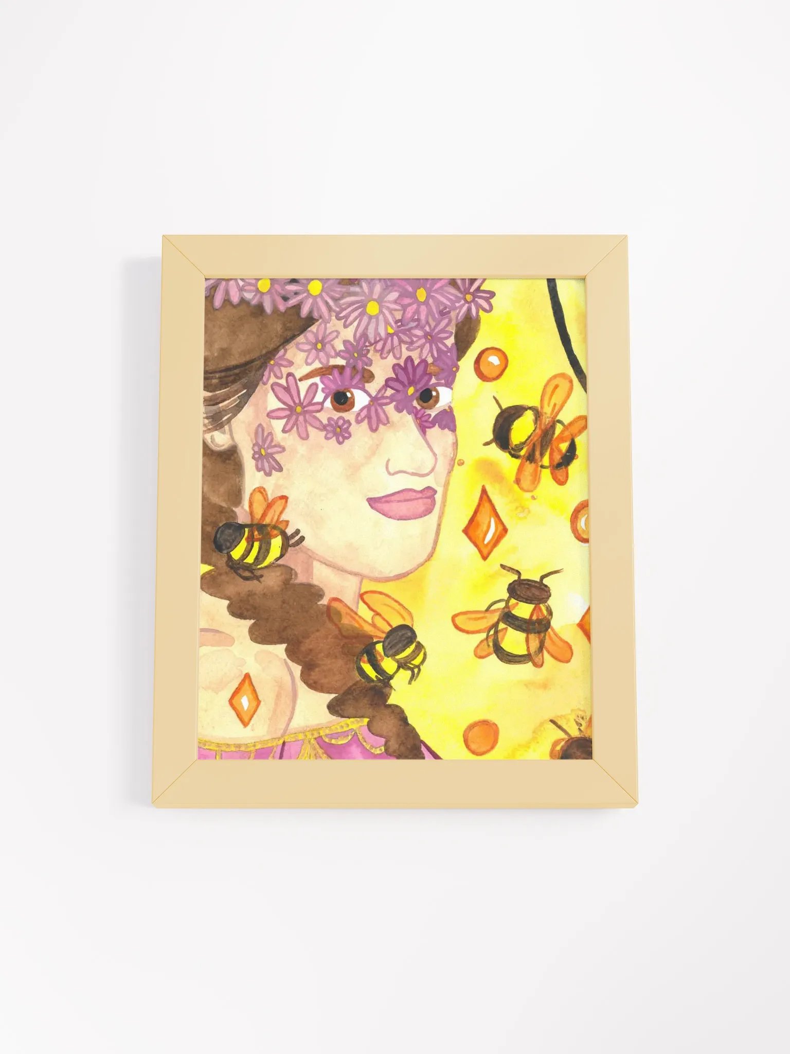 Goddess Of Bees Framed Print product image (2)