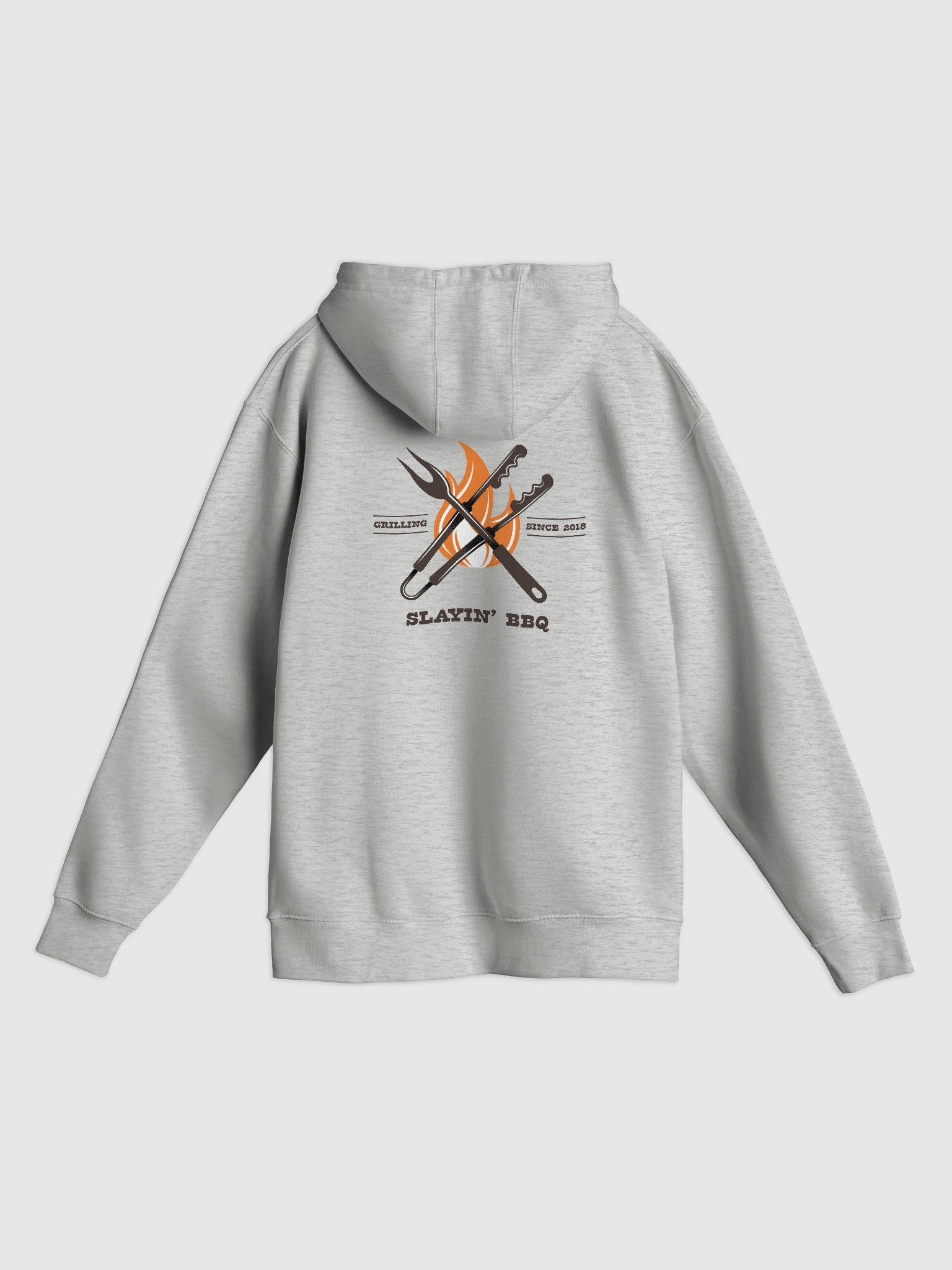 Slayin' BBQ Light Hoodie product image (6)